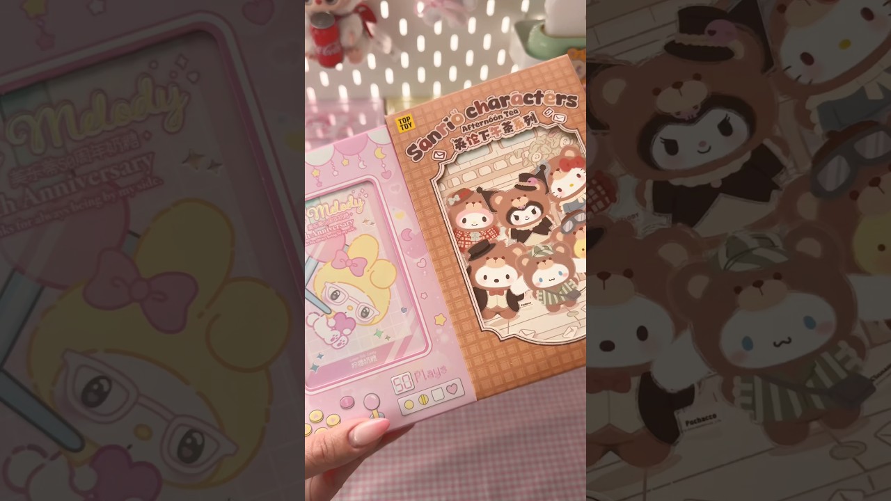 I RAN TO MINISO TO GET THESE 🤣#miniso #sanrio #hellokitty #mymelody #plushie #blindbox #unboxing