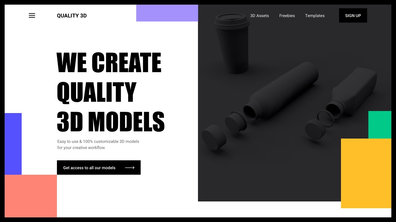 Website Design using Adobe Xd & Adobe Dimension - Part 2