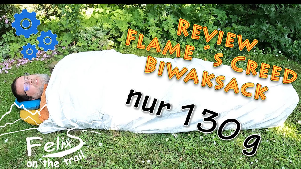 Flames Creed 3FUL Gear Biwaksack Bivy Tyvek - ultraleicht und sehr günstig!
