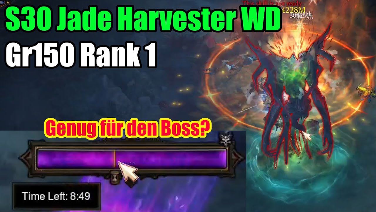 Diablo 3 | S30 SSF | Jade Harvester WD GR150 Rank 1
