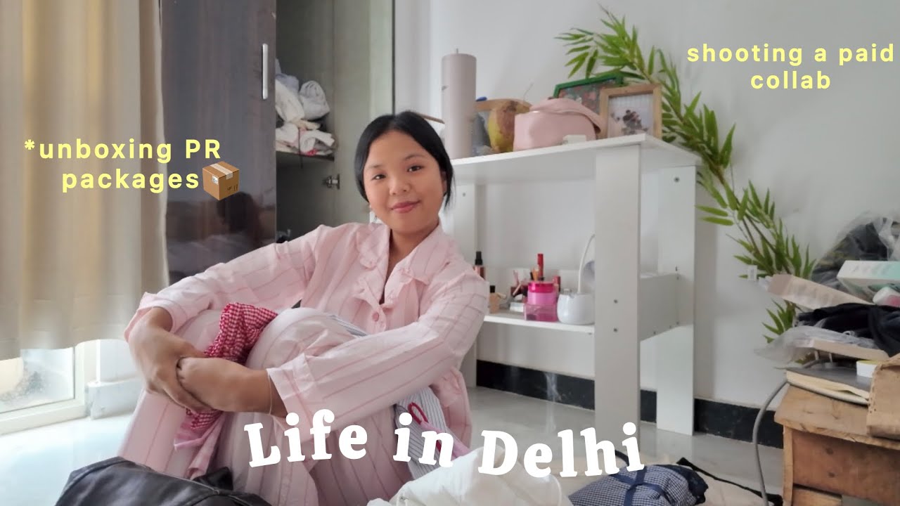 A Day in the Life of an Arunachali full time Content Creator in Delhi 🪴🇮🇳