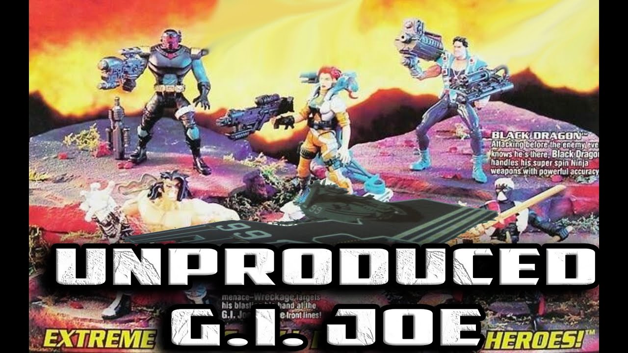 НЕПРОИЗВЕДЕНО: Величайшие игрушки GI JOE, которые никогда не производились!