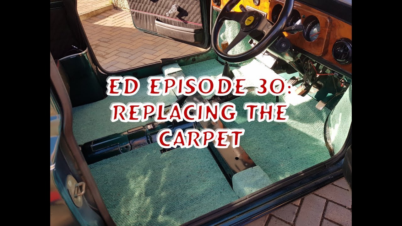 Classic Mini Restoration: Ed Episode 30, Fitting A New Carpet