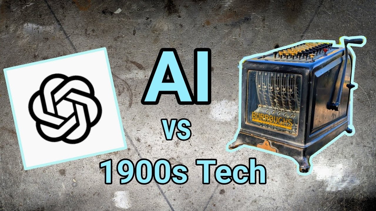 ChatGPT vs My 1900s Adding Machine
