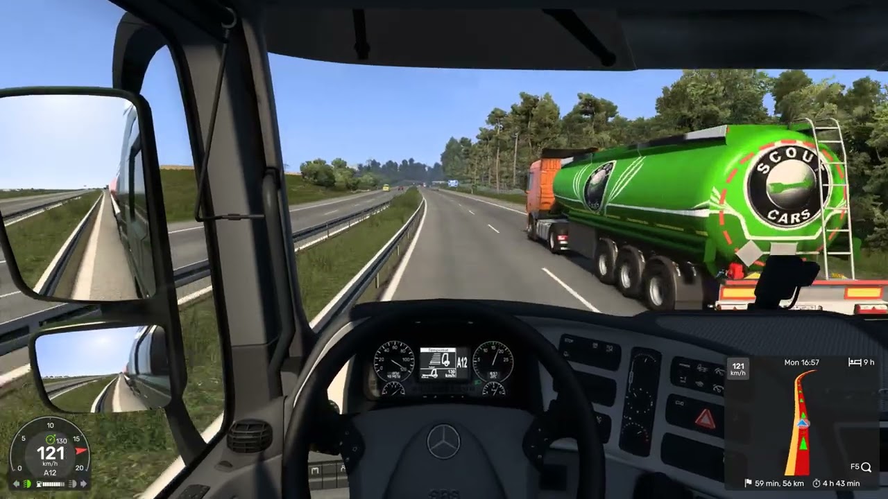 Euro Truck Simulator 2 Delivery oil across Germany (23 t) №2