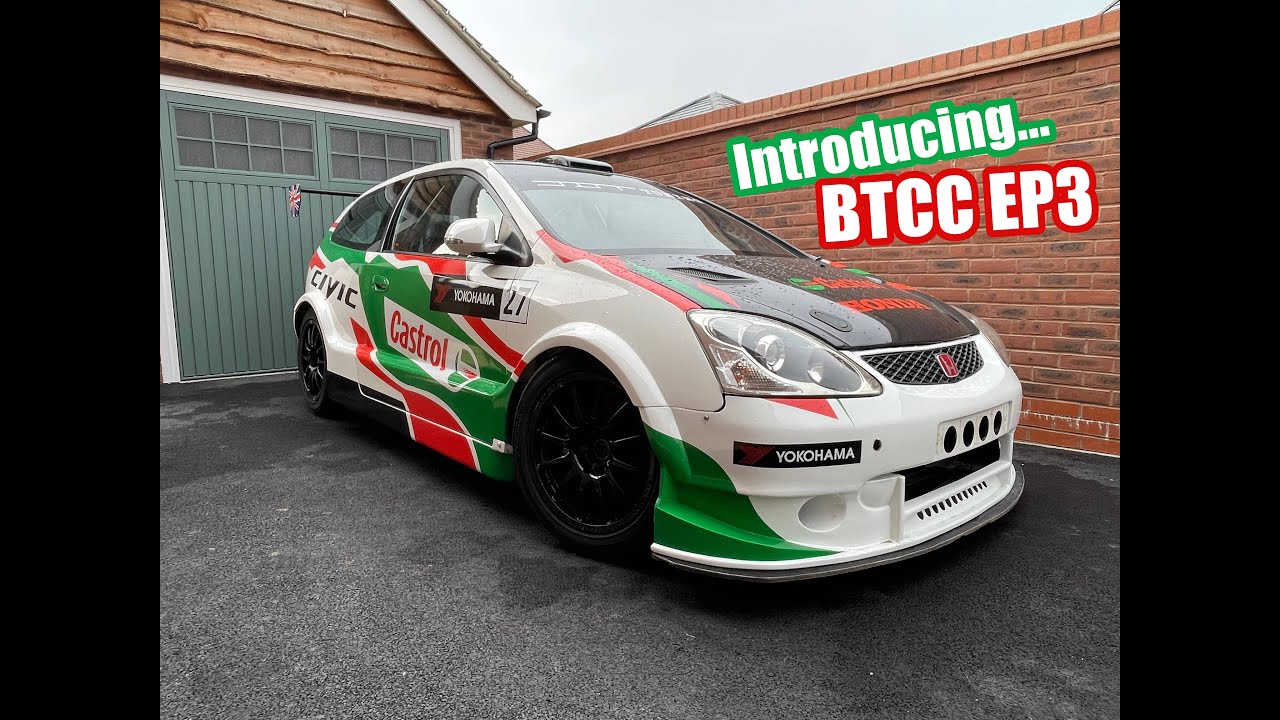 Civic Type R EP3 BTCC Track Car First Tour