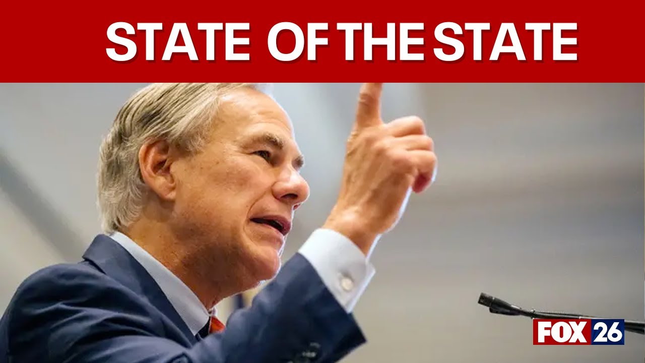 LIVE: Texas Gov. Greg Abbott delivers State of the State address