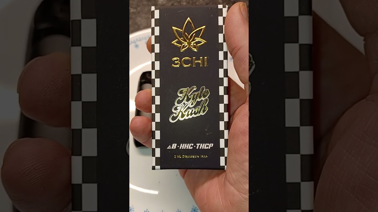 3CHI, Kyle Kush, Delta 8, HHC, THCP disposable vape (is it good?)
