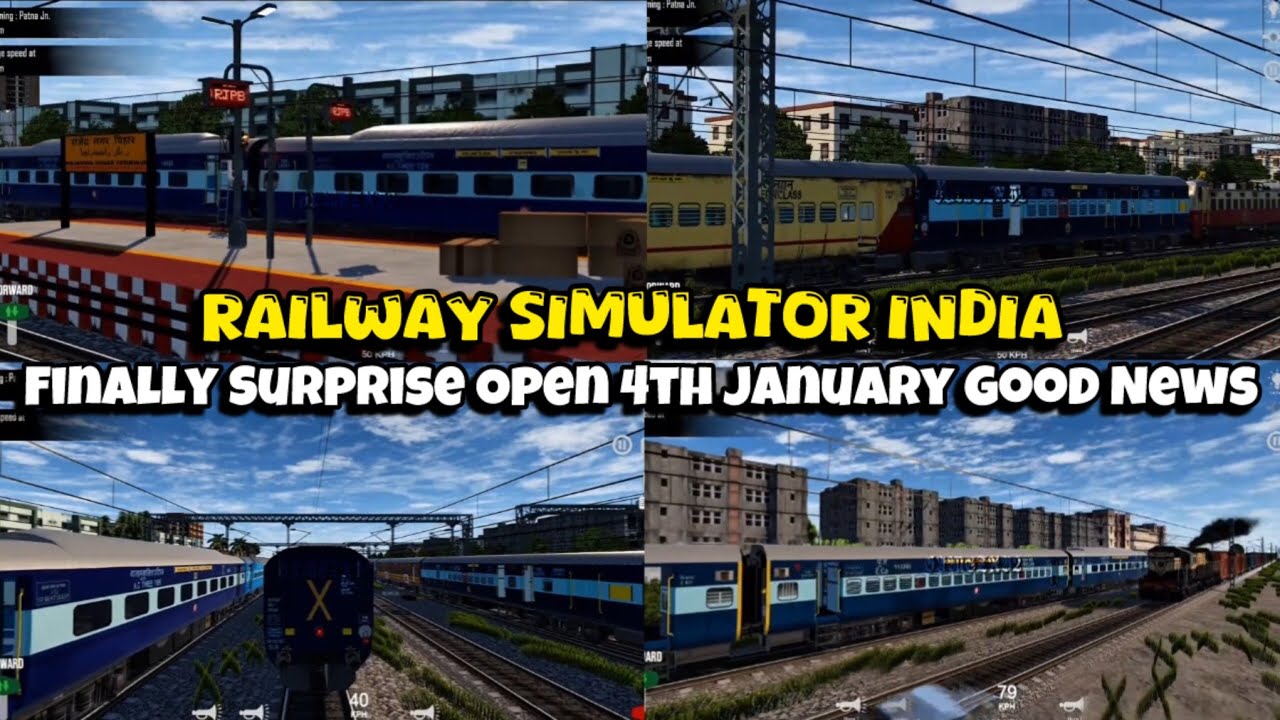 Railway Simulator India | Наконец-то неожиданное открытие! Хорошие новости! 4 января!