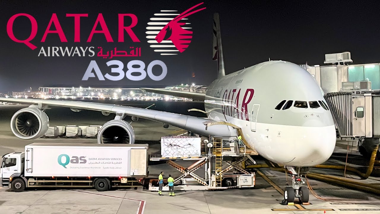 QATAR AIRWAYS AIRBUS A380 (Economy) Doha - Bangkok