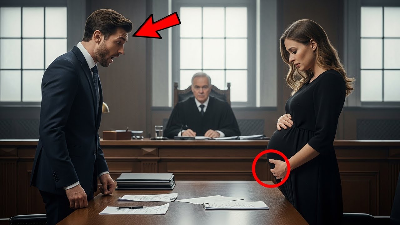 He asks for divorce, but seeing her pregnant changes everything... her reaction leaves him stunned