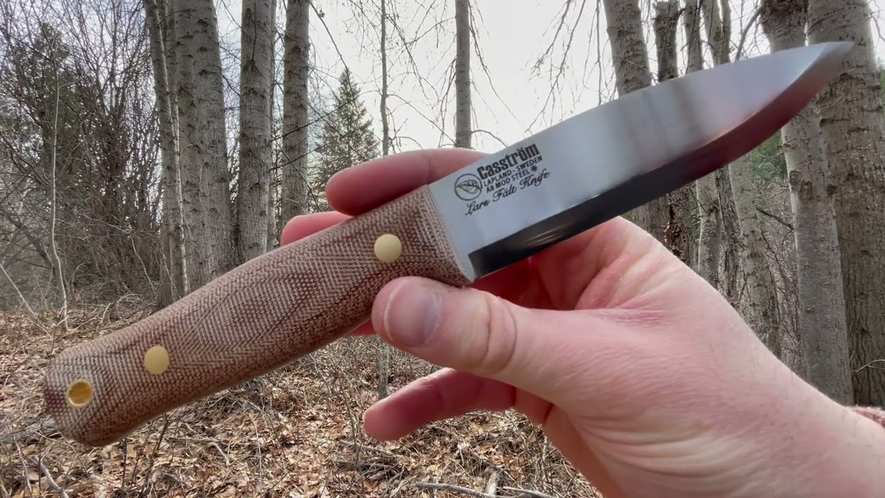 New Casstrom MOD A8 Steel Lars Falt Bushcraft Knife! by www.bushcraftcanada.com