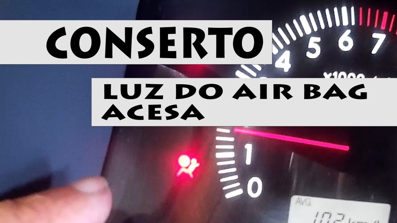 Luz do Air Bag NÃO Apaga, resolva você mesmo!