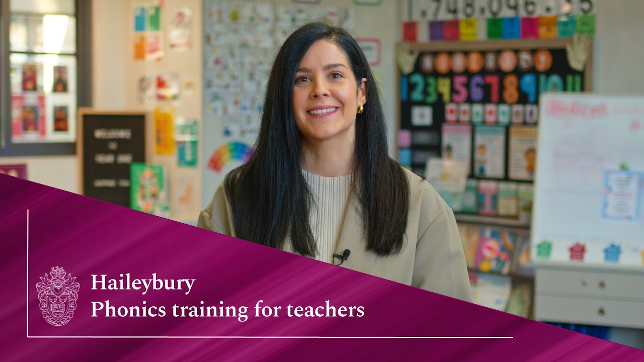 Haileybury - Phonics training for teachers