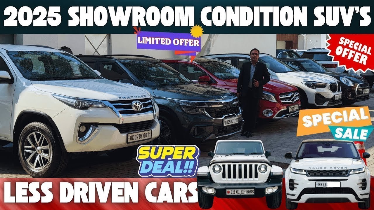 2025 Showroom Condition SUV's For Sale | Less Driven Cars With Service Record | Mr Car naraina