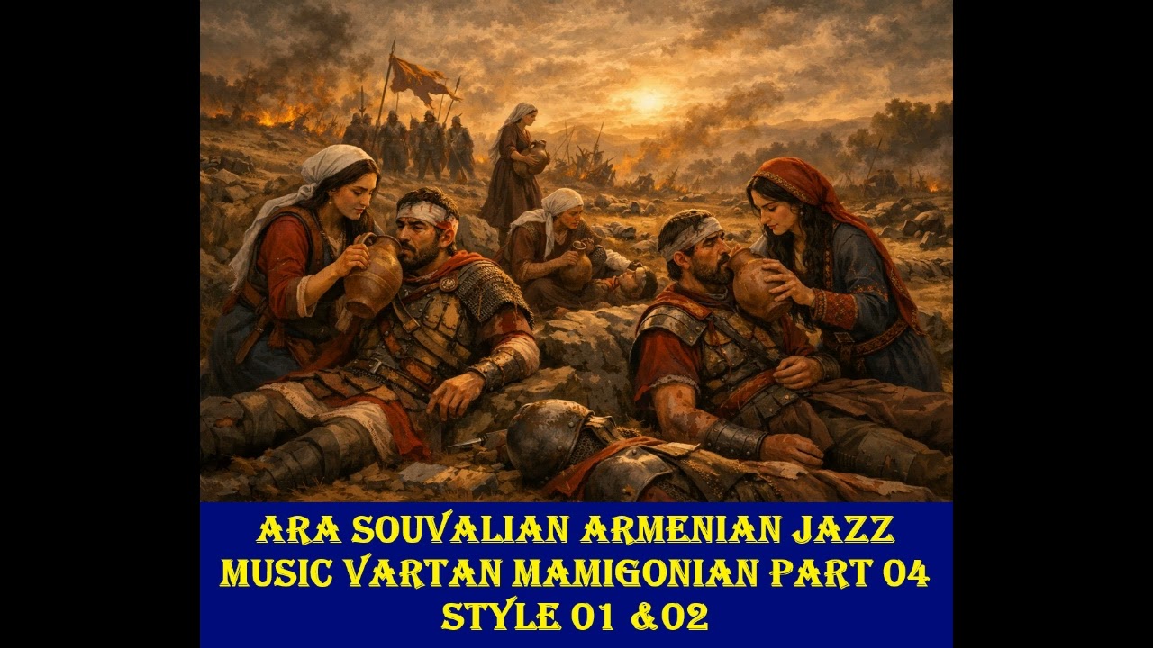 ARA SOUVALIAN ARMENIAN JAZZ NUSIC VARTAN MAMIGONIAN PART 04 STYLE 01 & 02