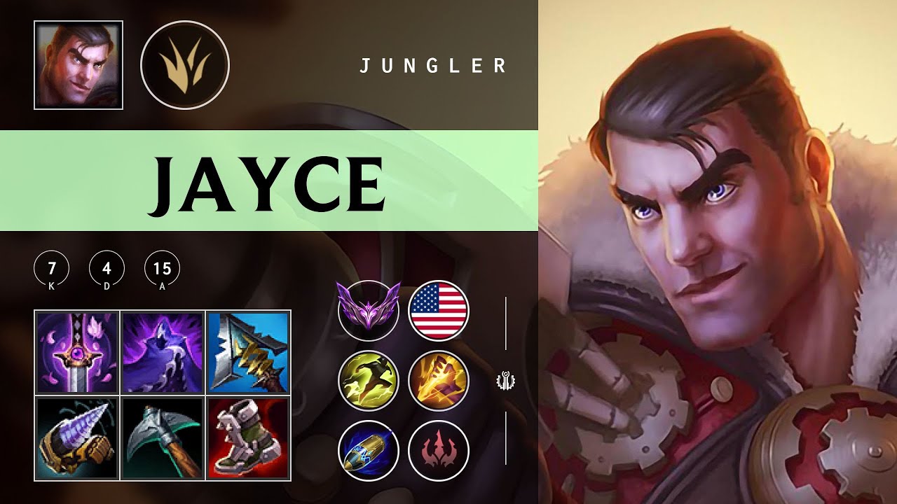 Jayce Jungle vs Diana - NA Master Patch 25.24