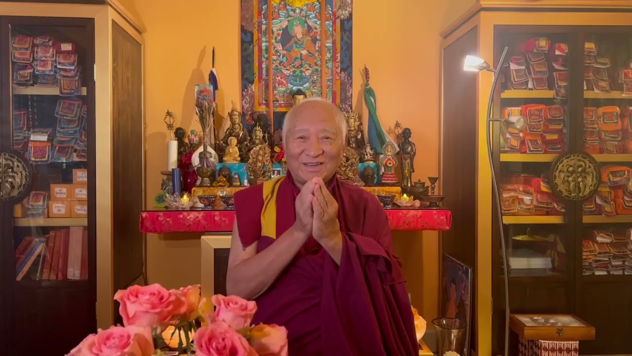 2026 New Years Greetings from Ven. Khenpo Tsewang Dongyal Rinpoche!