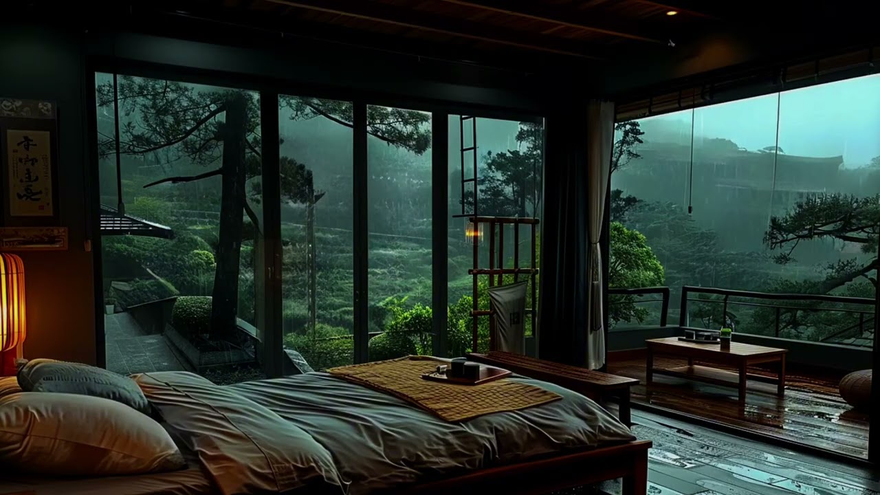 Rainy Zen Escape (No Ads) 🌧️ | 432Hz To Help You Sleep, Unwind & Restore Your Mind  🌱