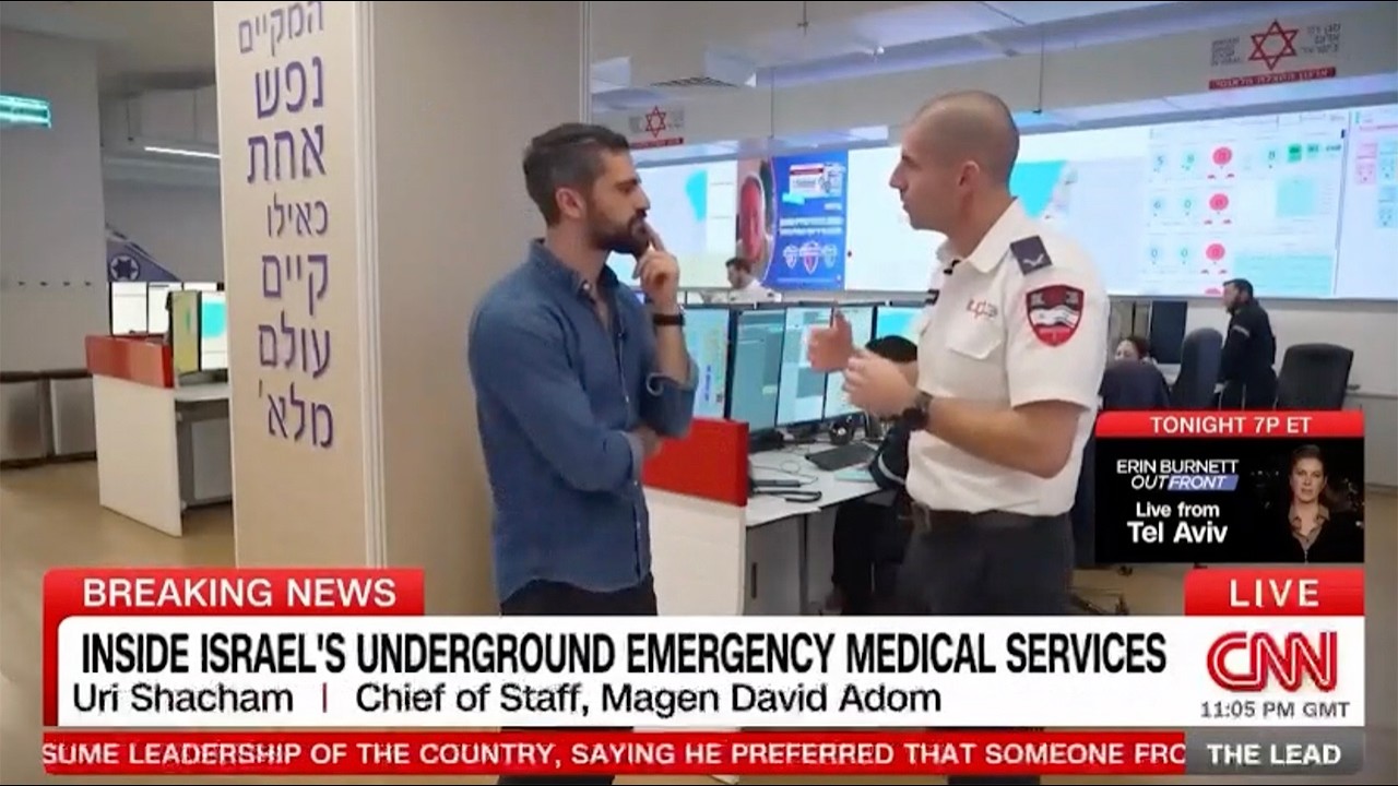 MDA's Uri Shacham Interviewed by CNN's Jeremy Diamond