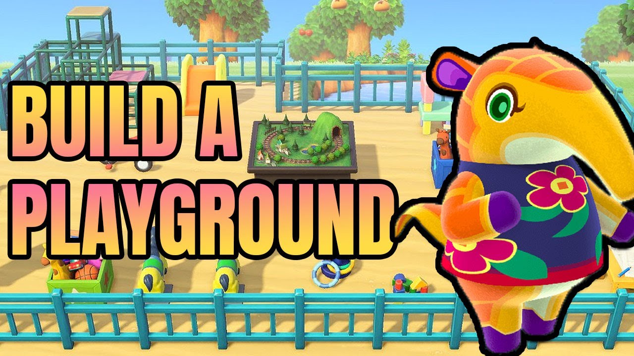 Building A Playground in Animal Crossing New Horizons