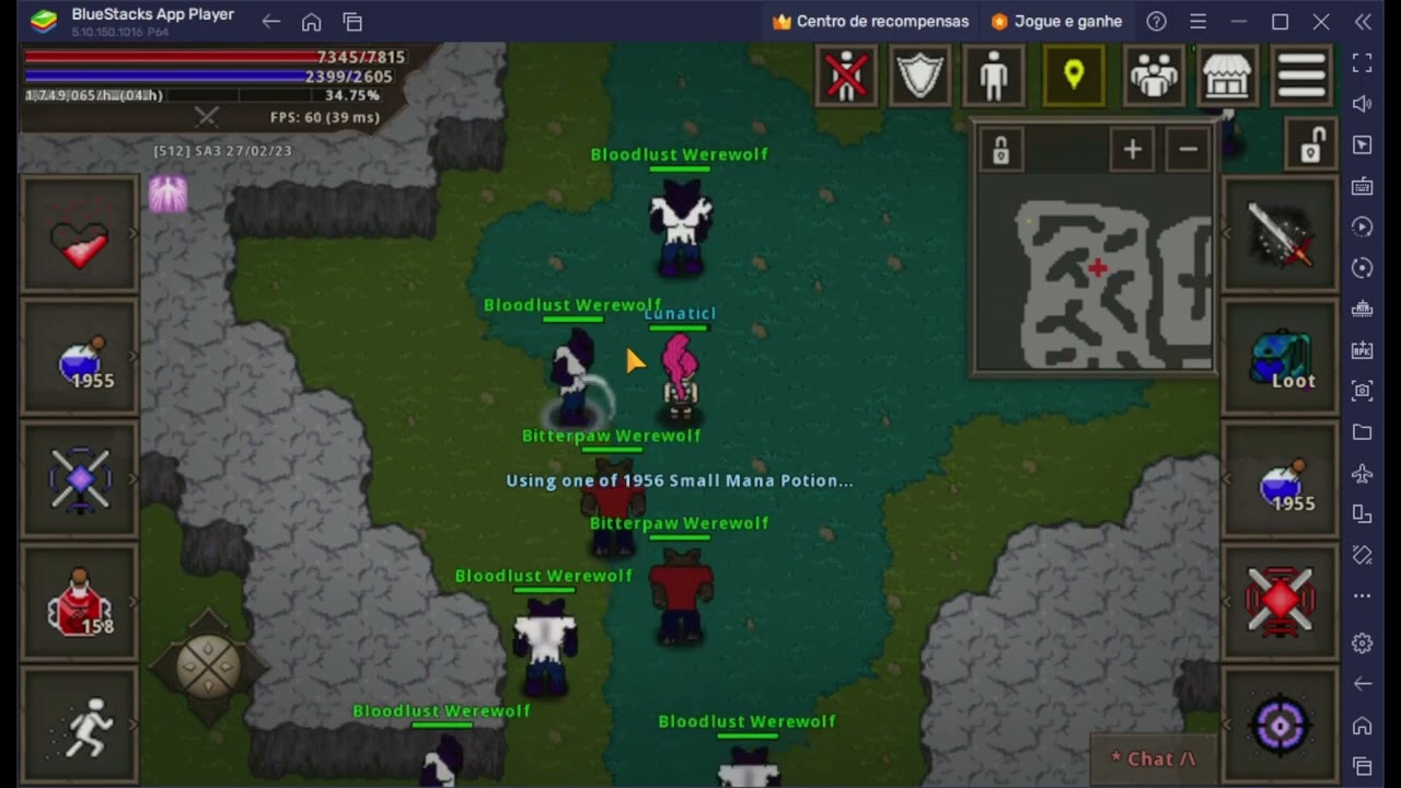 Knight 90+ Bloodlust Werewolf - Hunt Profit Insano (Lawl Online)