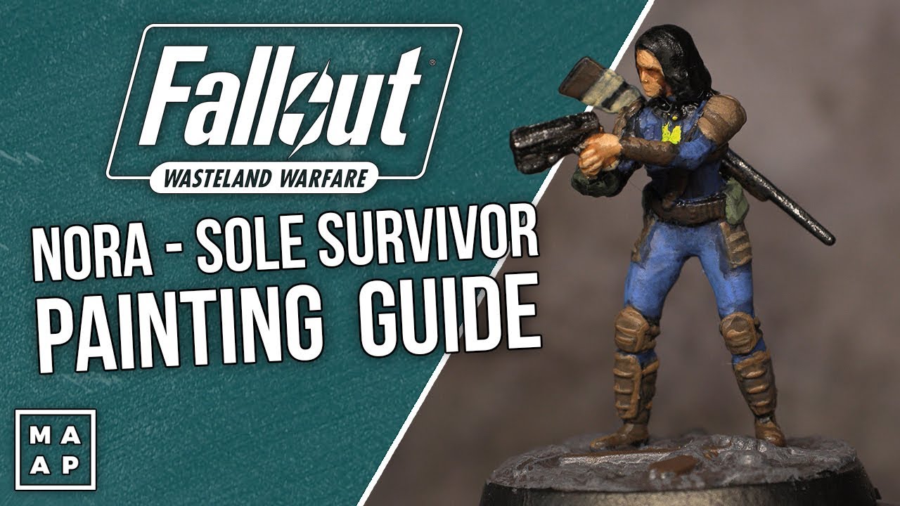 Нора: руководство по покраске единственного выжившего из Fallout Wasteland Warfare // Tabletop Hub