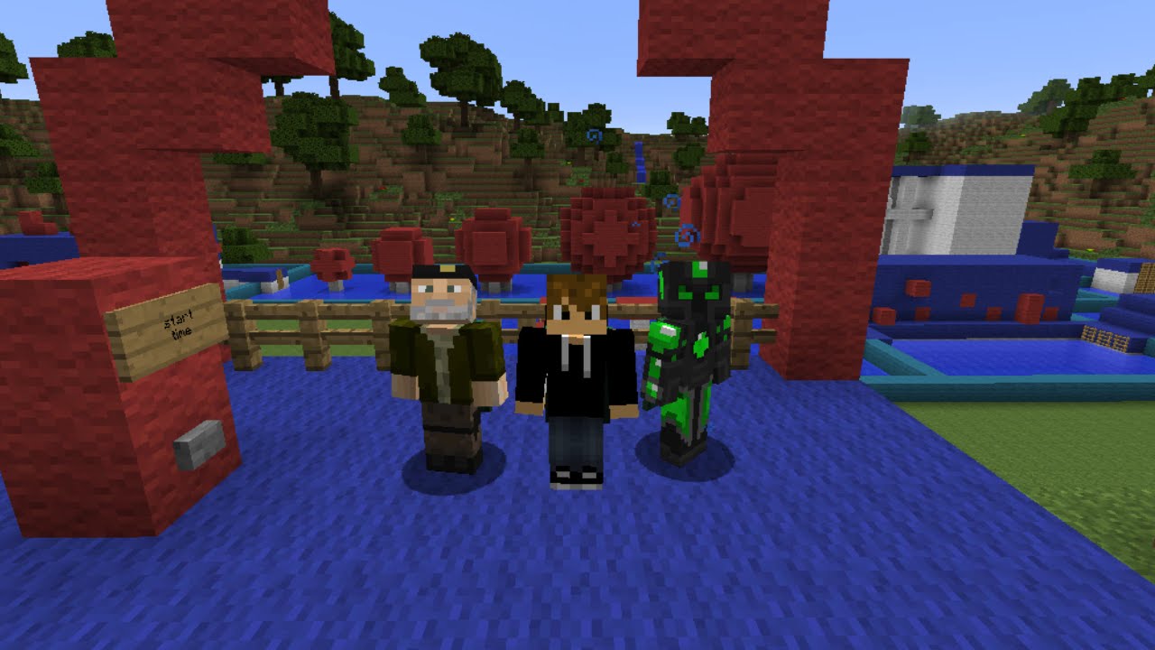 MINECRAFT WIPEOUT con Willyrex y StaXx!!! - [LuzuGames]