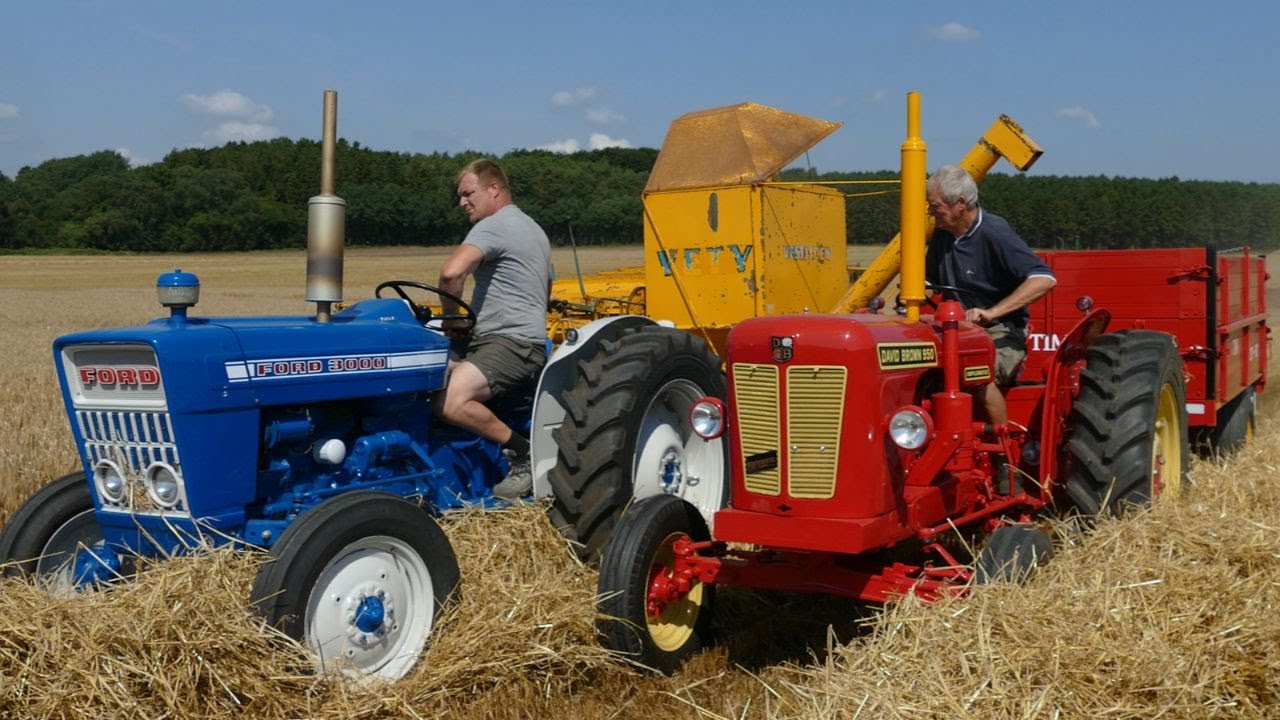 Ford 3000 With VETY Combine Tresher