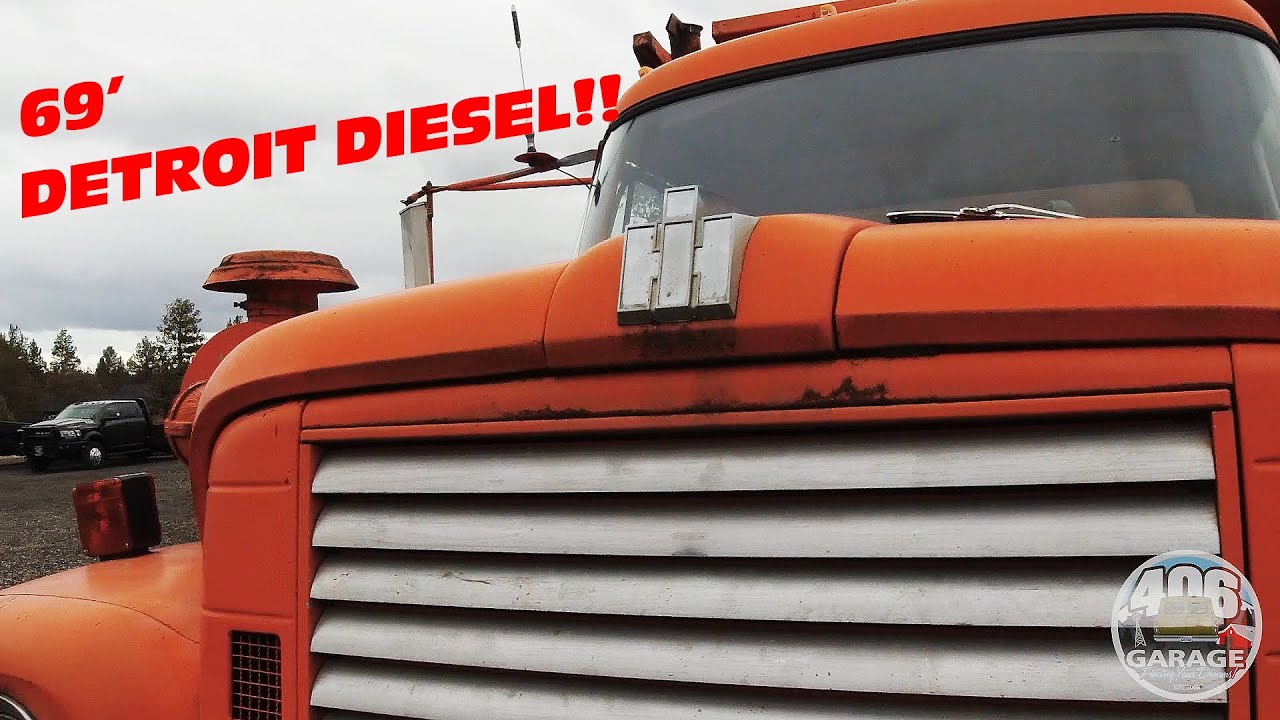 Самосвал Loadstar Detroit 6V53 1969 года выпуска с дизельным двигателем!!