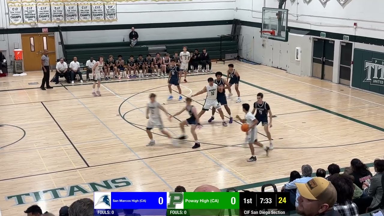 San Marcos High (CA) vs Poway High (CA) on February 11, 2026 Boys High School Basketball