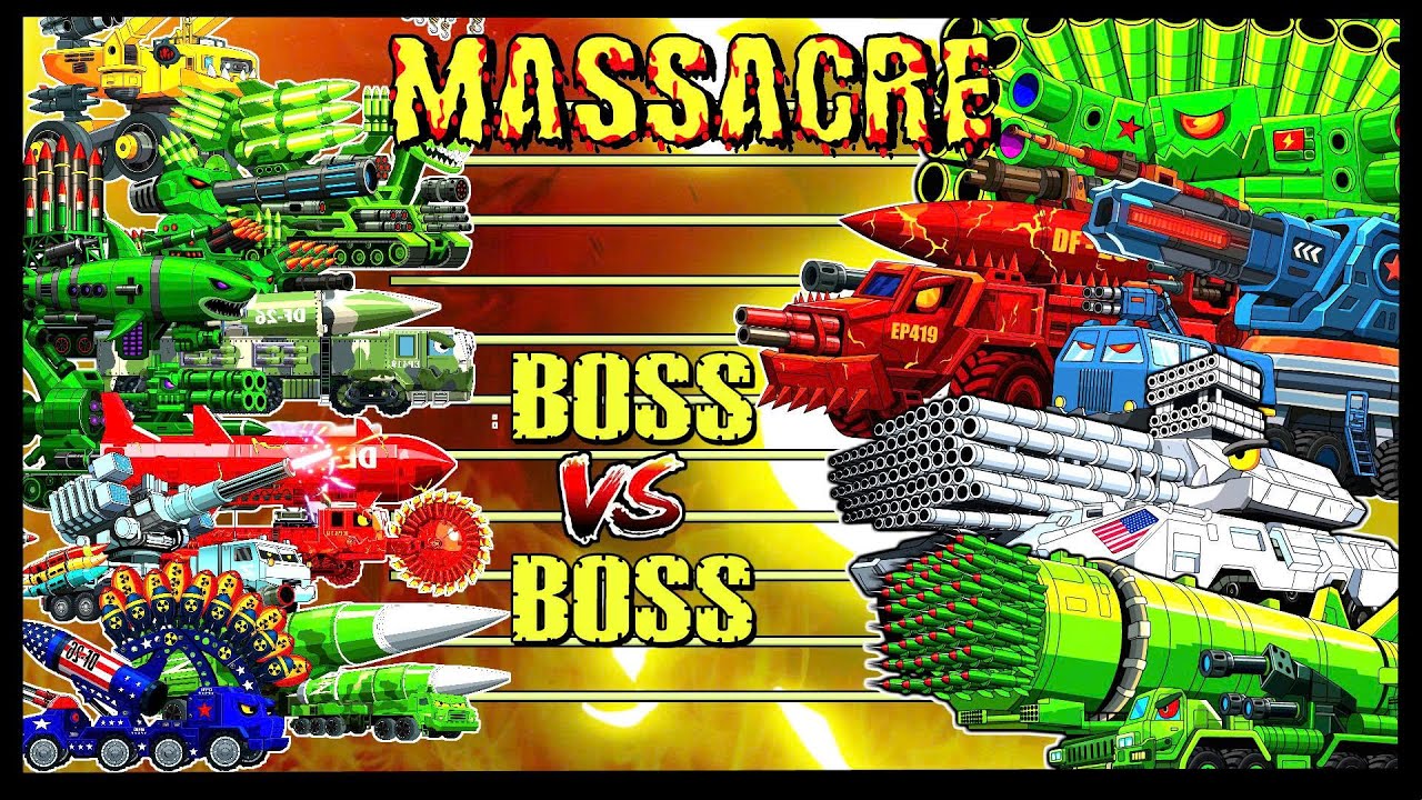 ❓ What If the Boss Was Missile Titan? 1000+ Rockets vs Nuclear Beasts