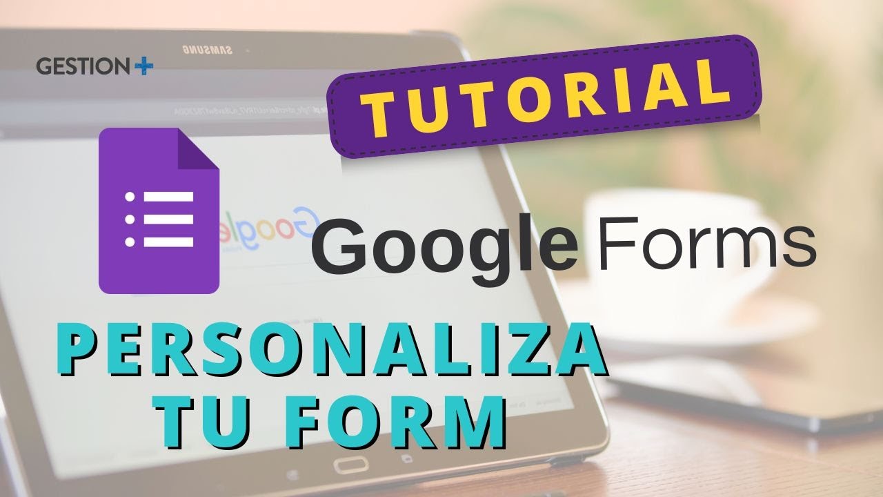 2. Personalizar tu formulario color, banner, fuentes. - Google Forms