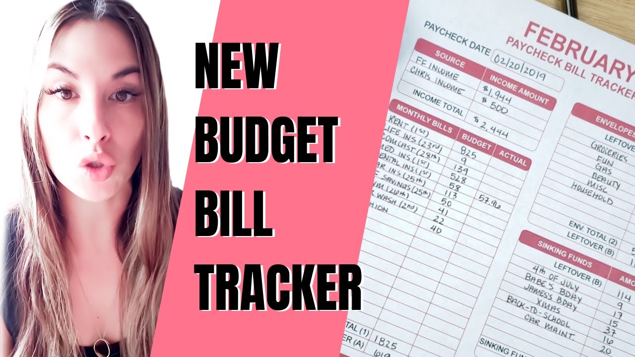 New Worksheet for Paycheck Budget