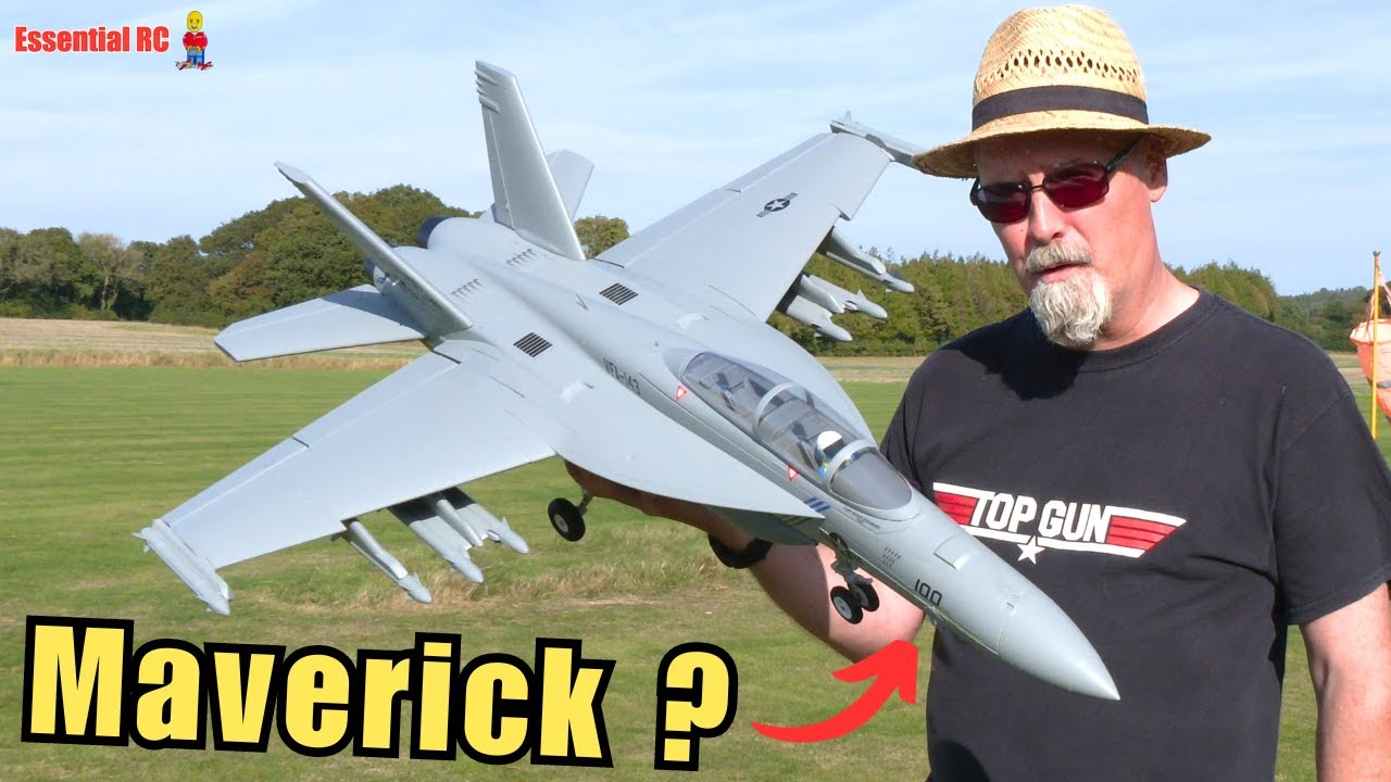 Can I fly like Maverick ? FMS F-18F V2 70mm EDF Fighter Jet
