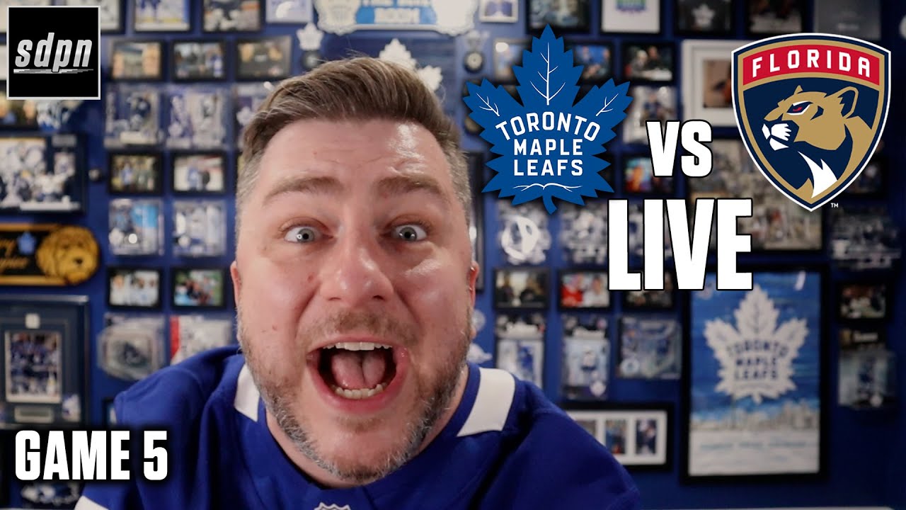 Toronto Maple Leafs vs Florida Panthers GAME 5 LIVE w/ Steve Dangle