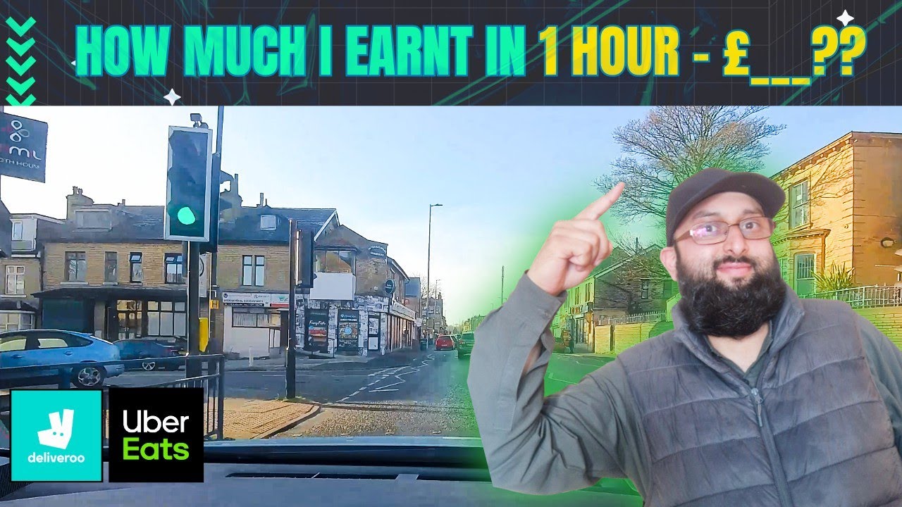 How Much Money I Made In 1 Hour on Uber Eats and Deliveroo?