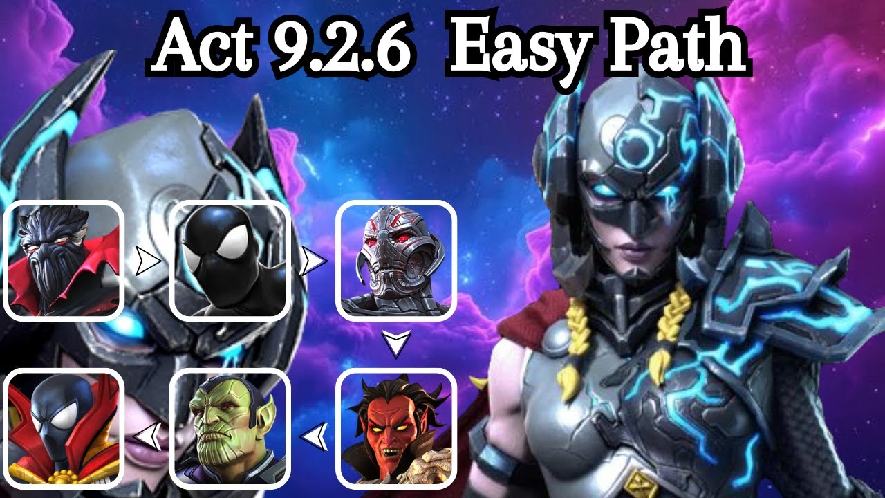 MCOC Act 9.2.6 Easy Path For Completion - Lotan (Jane Foster) Boss