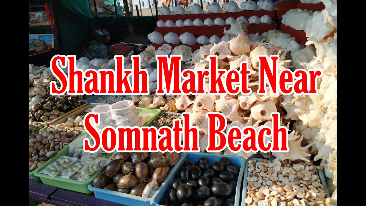shankh market near Somnath beach