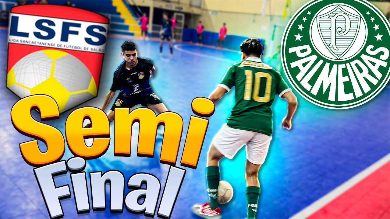 DRAMA E EMOÇÃO!🔥 SEMI FINAL SUB 18  PALMEIRAS x LIGA SANCAETANENSE