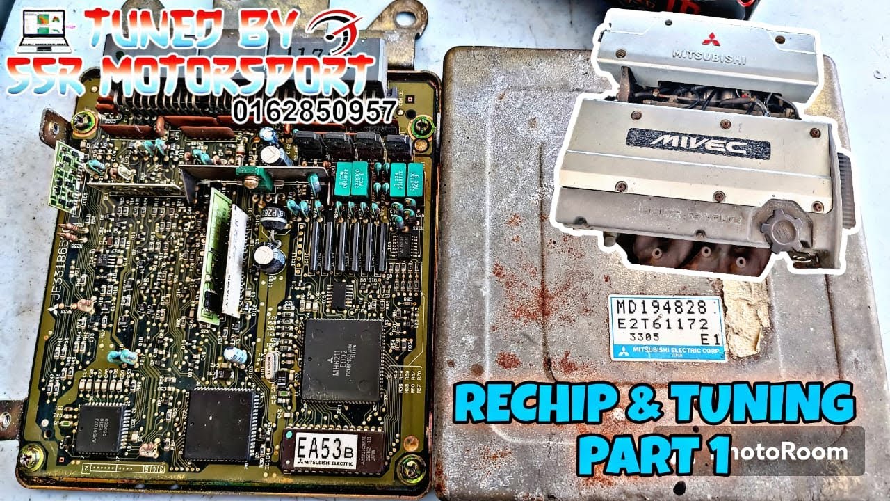 Rechip & Tuning Ecu Code E 👨&zwj;💻 Part 1 | Proton Wira Mivec 4G92 🚗💨💥🔥| SSR Motorsport
