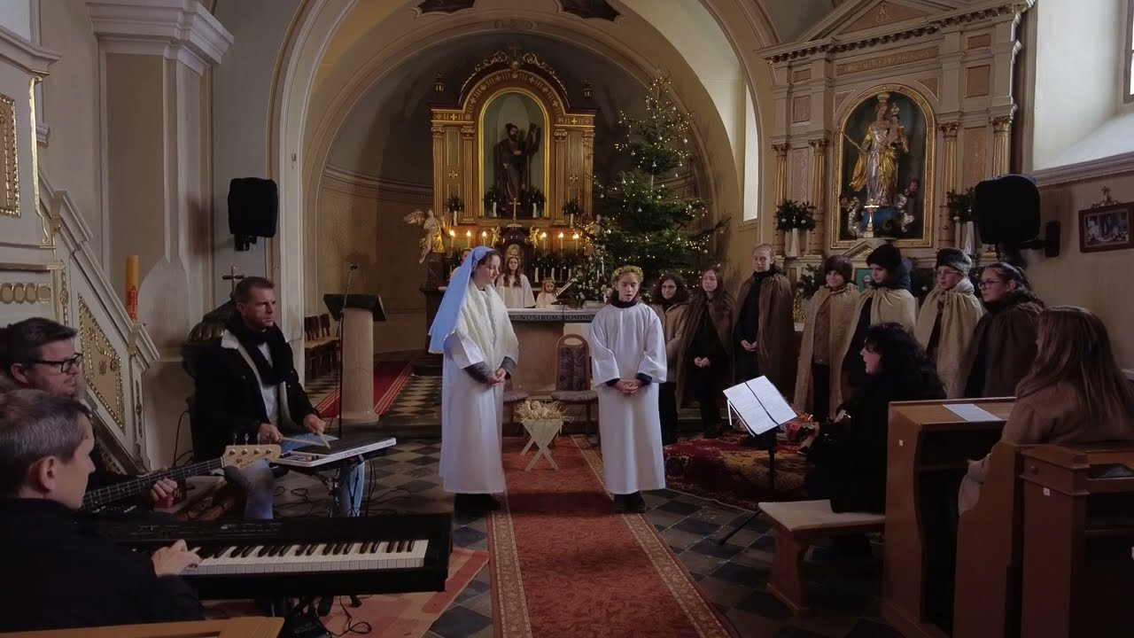 Pásztorjáték 2022. Szajk Szent András templom