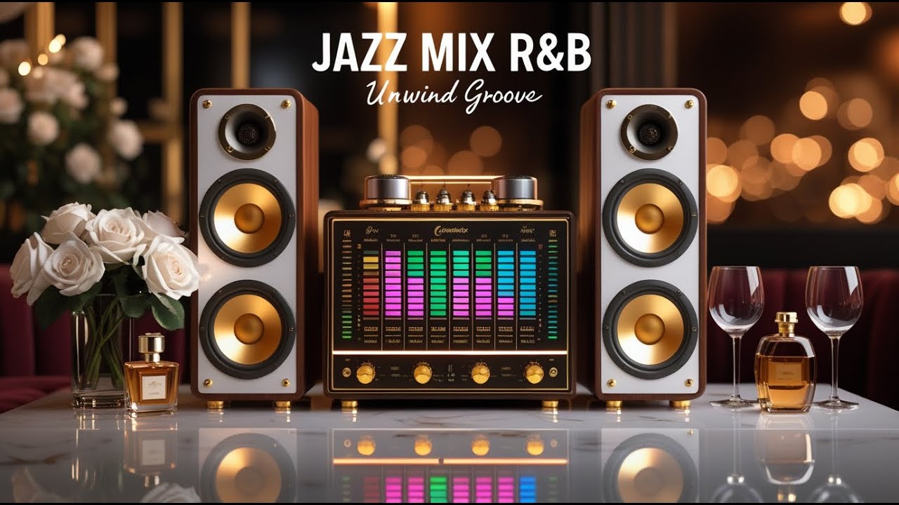 Smooth Jazz x Soulful R&B 🎵 Relaxing Melody for Peaceful Nights & Inspiration🍃