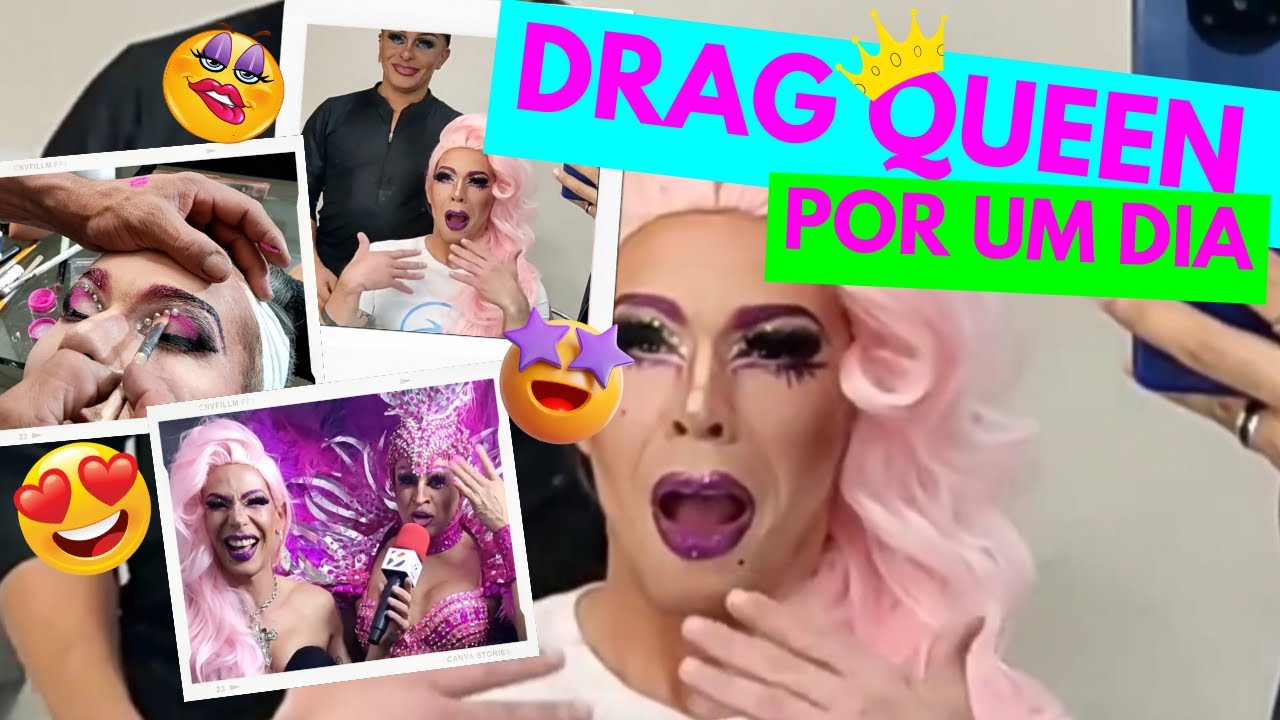 Drag Queen por um dia 🫰🌈  Mês do Orgulho LGBTQIAPN+ | De entre Amigxs