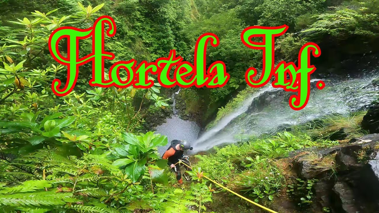 Hortela Inferior V4A2II - Canyoning Madeira
