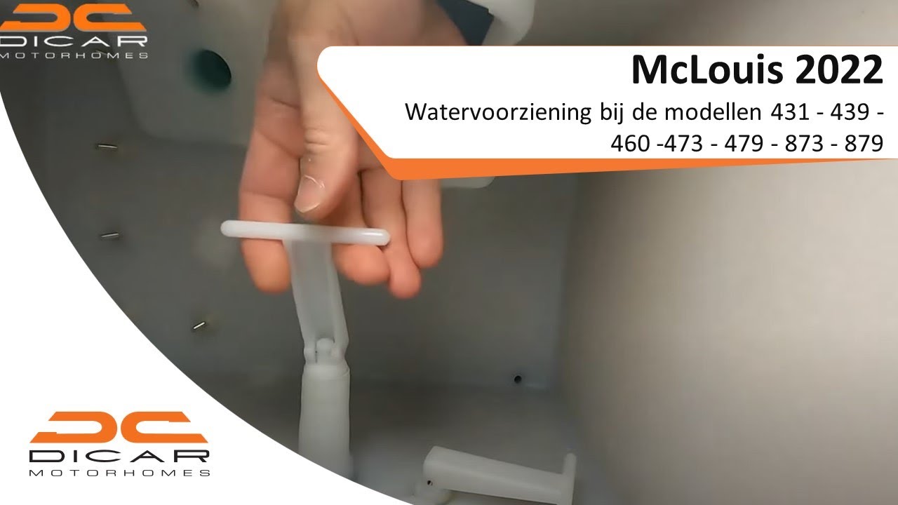 McLouis 2022 - Watervoorziening bij de modellen   431 - 439 - 460 -473 - 479 - 873 - 879