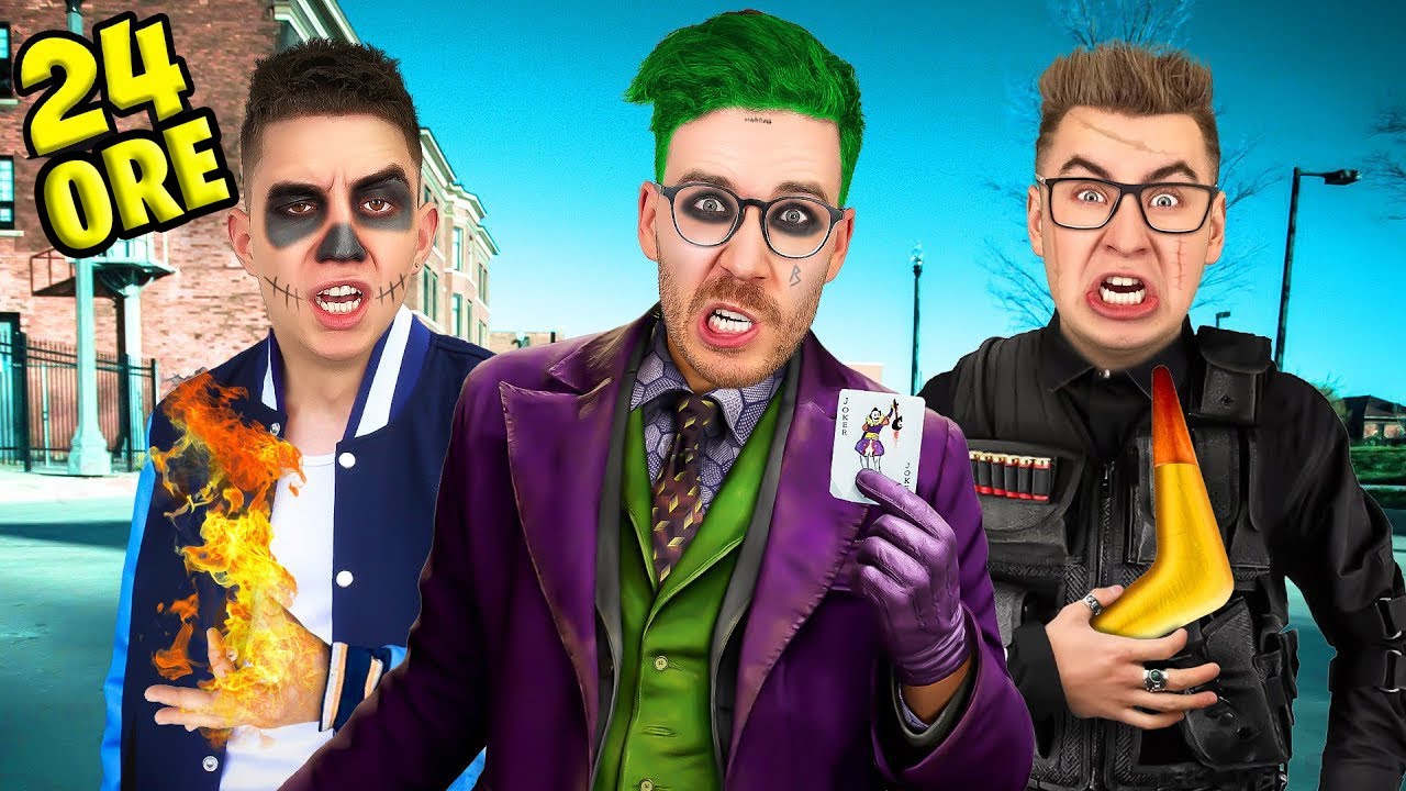 Siamo diventati SUPERCRIMINALI per 24 ore !