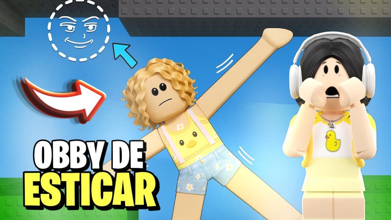 Obby de SE ESTICAR COM DIVA | MUITO DIFÍCIL 