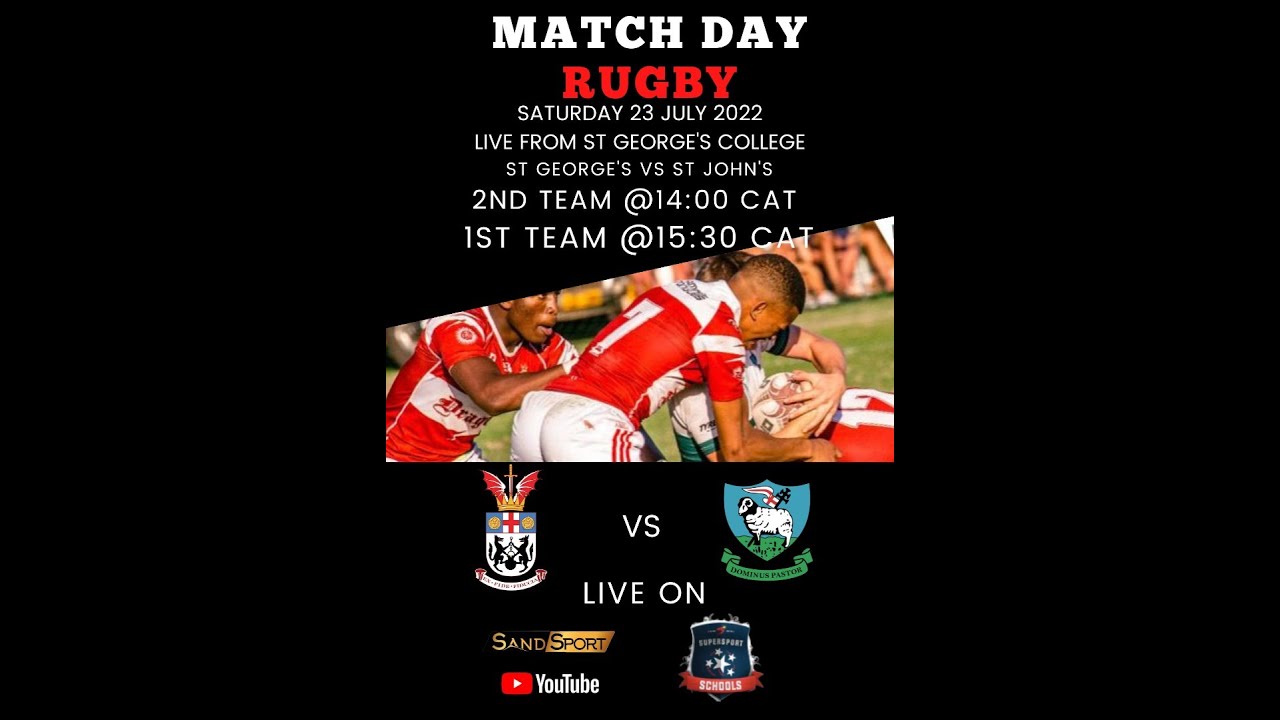 St George's College vs St John's College 1ST XV