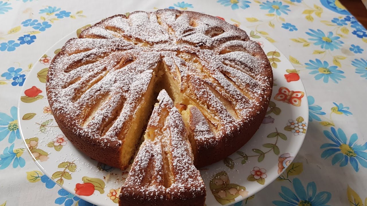 Torta all'arancia e mele